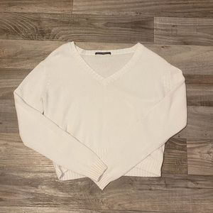 White brandy Melville knit sweater